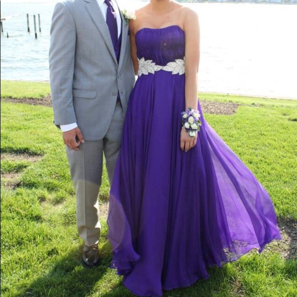 Jovani Prom Dress — Purple Size 4...Worn ONCE